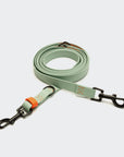 Hundeleine verstellbar BioThane Ipanema Mint-Neon Orange
