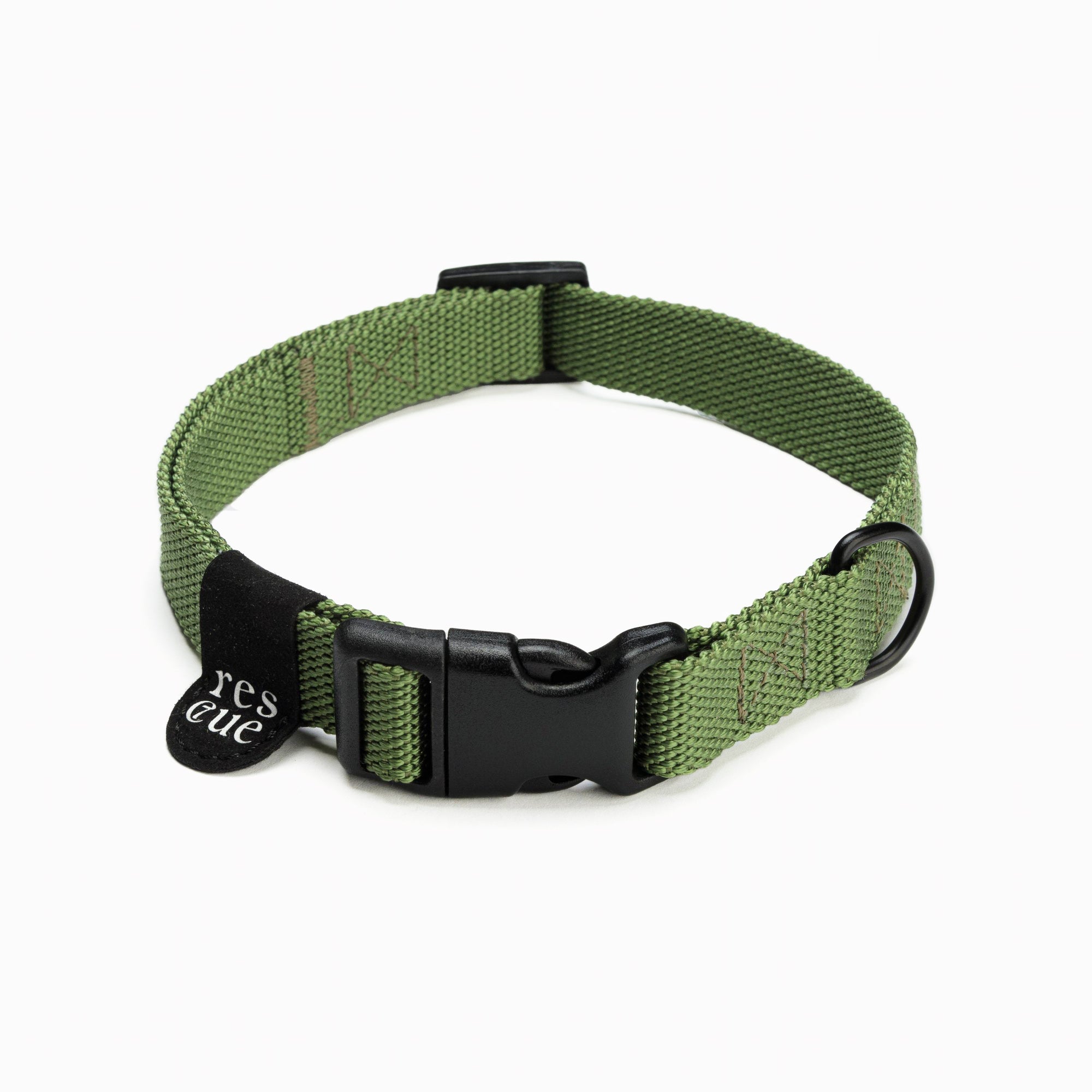 Hundehalsband Nylon RESC7UE Grün