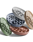 Ne&no® Anti-Schlingnapf / Schleckschale für Hunde & Katzen: Stone Grey