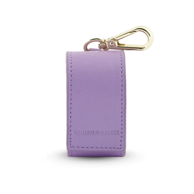 Lavender poop bag dispenser