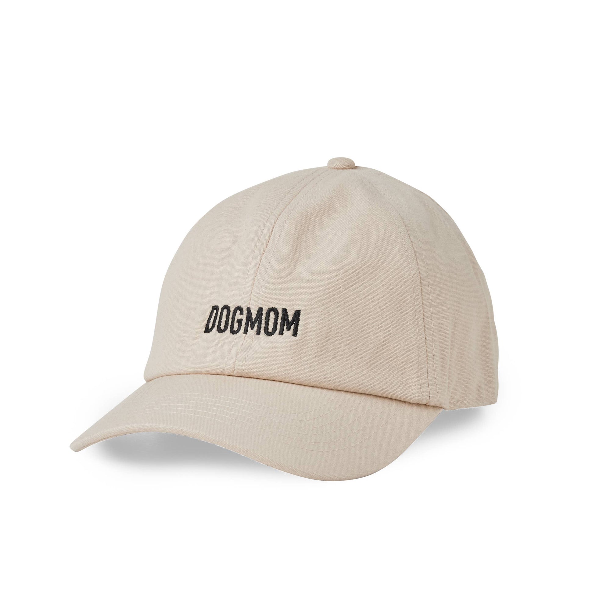 Cap "DOGMOM" Beige