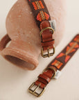 Hundehalsband Etna Brown: S