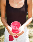 Hundetrinkflasche Flip 0.6L berry