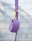 Lavender poop bag dispenser