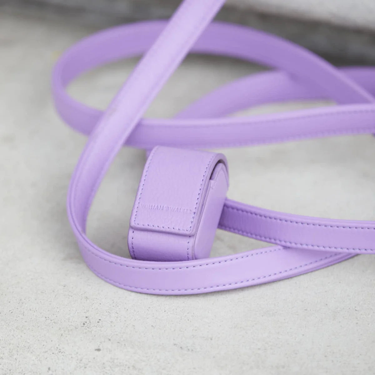 Lavender poop bag dispenser
