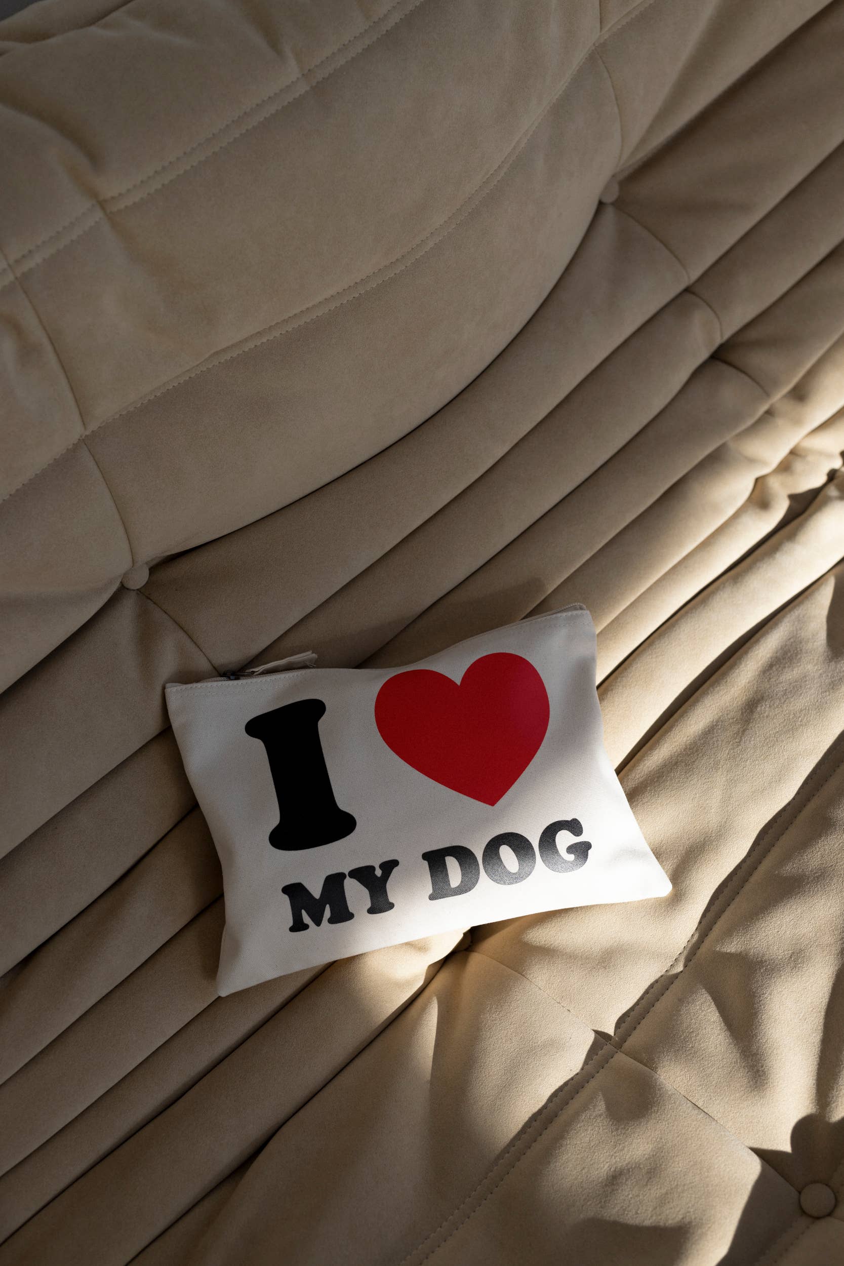 Pouch „I ♡ MY DOG"