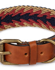 Hundehalsband Peruvian Arrow Blau M