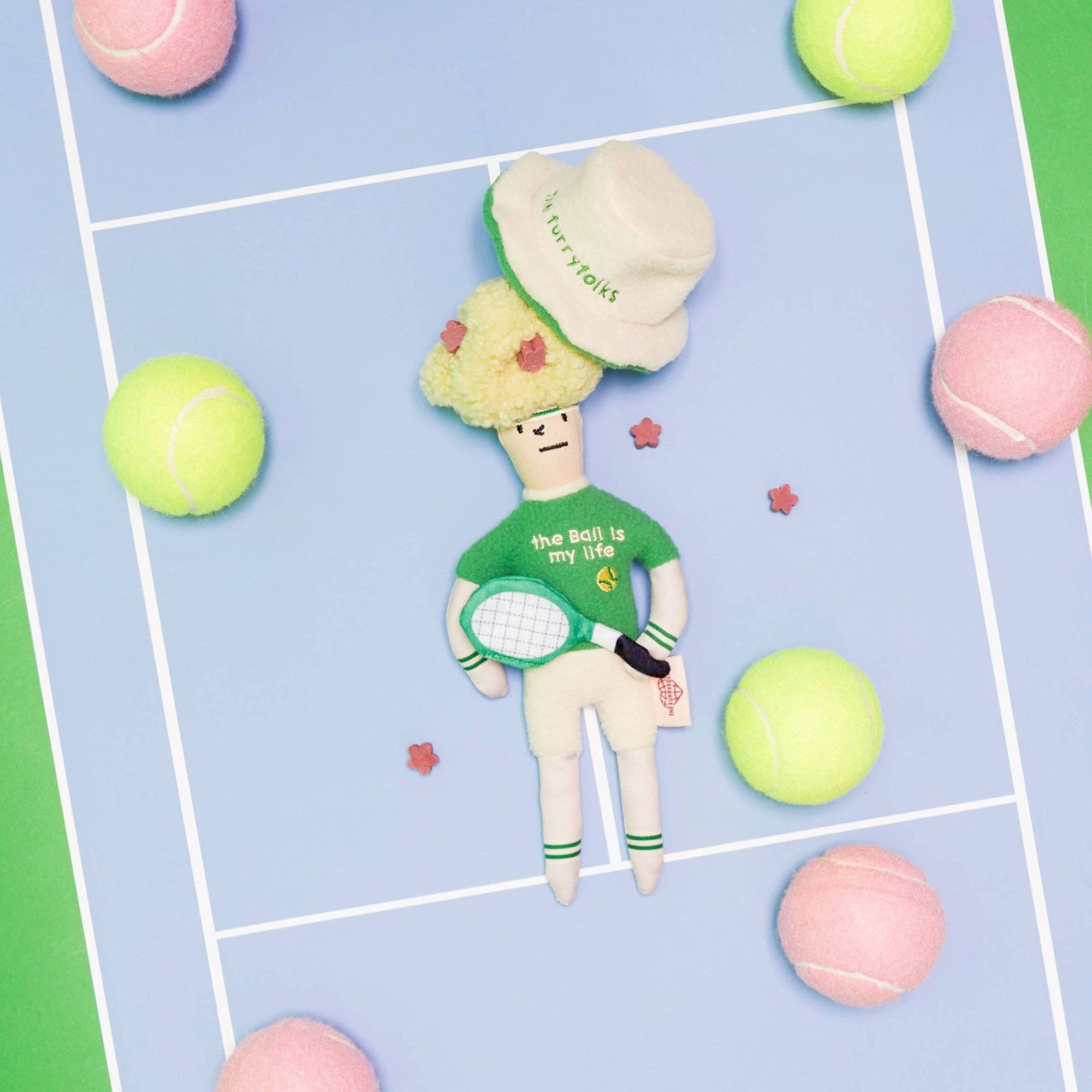 Schnüffelspiel Tennisspieler Hundespielzeug
