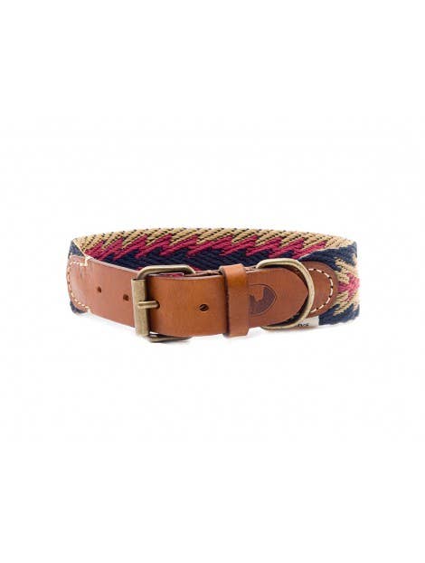Hundehalsband Peruvian Arrow Blau
