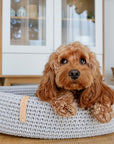 Hundebett Lukko light grey