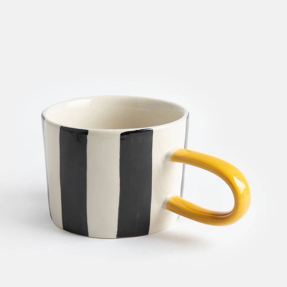 Caroline Gardner Tasse Mono Streifen