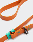 Freihandleine BioThane Ipanema Orange-Aqua