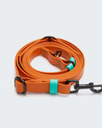 Freihandleine BioThane Ipanema Orange-Aqua