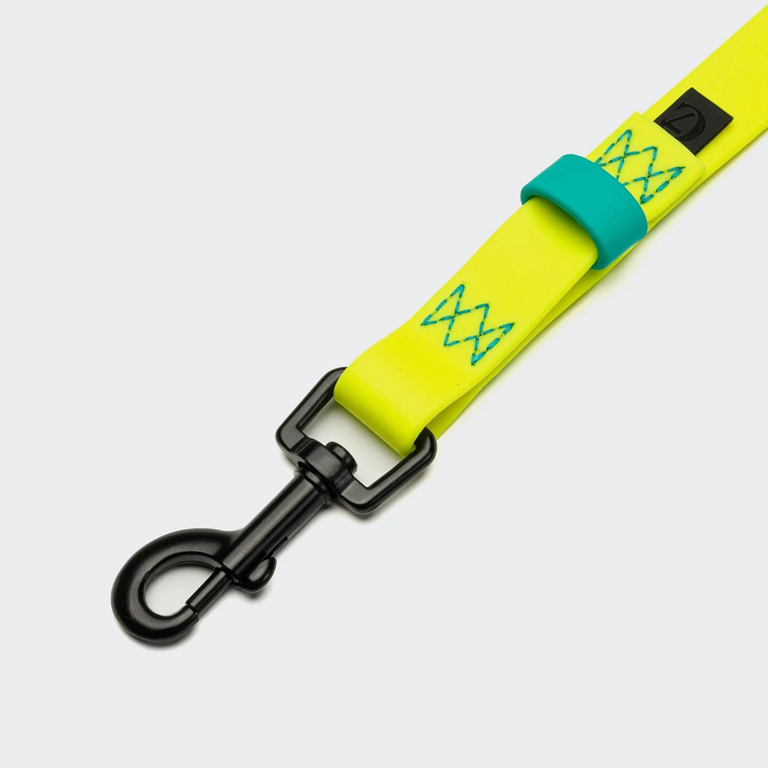 Schleppleine Ipanema BioThane Neon Yellow-Aqua