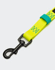 Schleppleine Ipanema BioThane Neon Yellow-Aqua