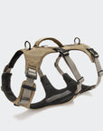 Hundegeschirr Y Sicherheitsgeschirr AKTIV Khaki Grey