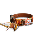Hundehalsband Twilly Classy cognac