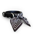 Hundehalsband Twilly Stripes black
