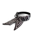 Hundehalsband Twilly Stripes black