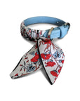 Hundehalsband Twilly Flower ice blue