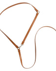 Hundeleine Classy cognac - silver
