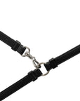 Hundeleine Classy black - silver