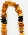 Bernsteinkette Cherry + Cognac Amber Zeckenhalsband