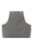 Dog carrier and personal bag Elva light grey