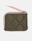 Caroline Gardner Mini-Täschchen Khaki Flowers