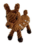 Flecky fawn dog toy Laboni