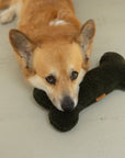 Hundespielzeug Knochen Army Green klein