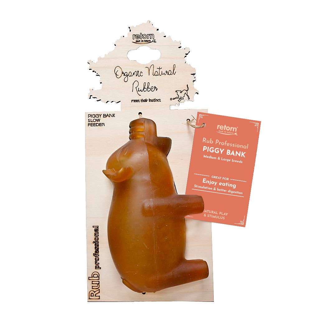 Hundespielzeug Rub Piggy Bank Grösse L