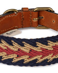 Hundehalsband Peruvian Arrow Blau M
