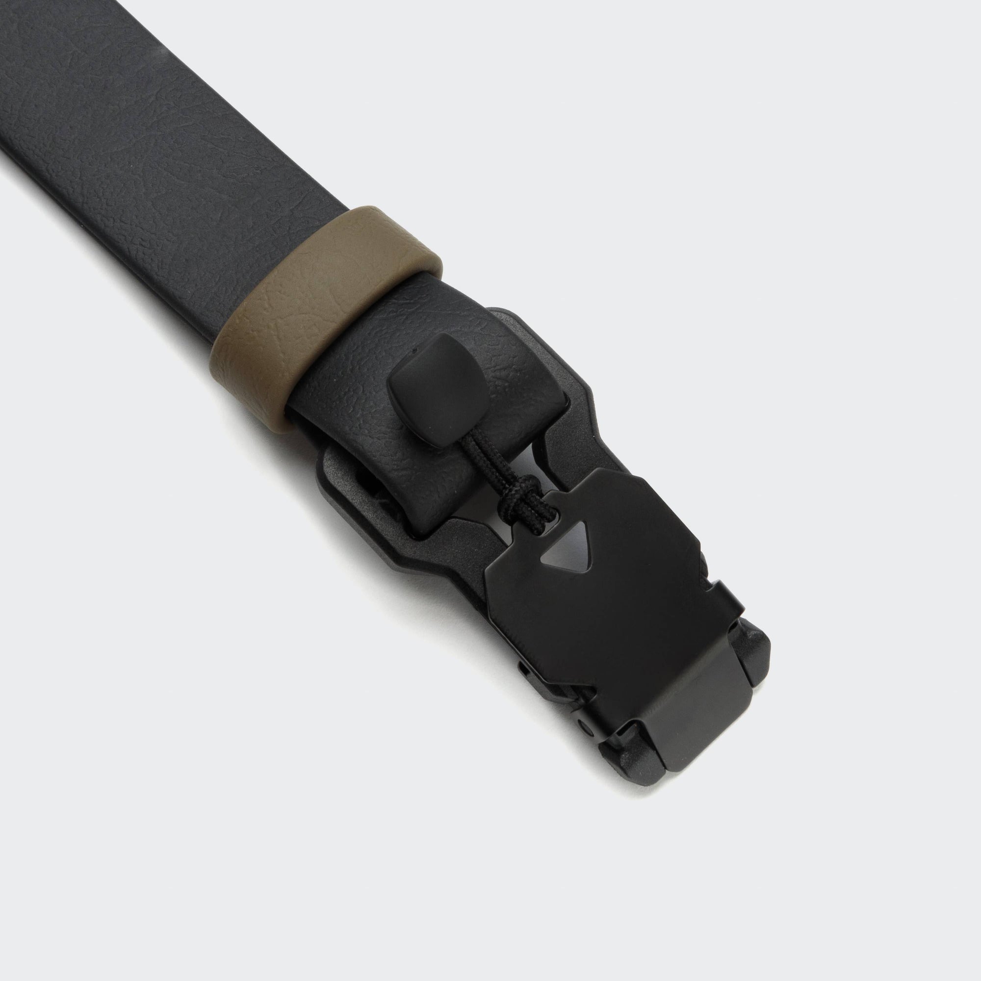 Hundehalsband Ipanema  BioThane Schwarz-Olive