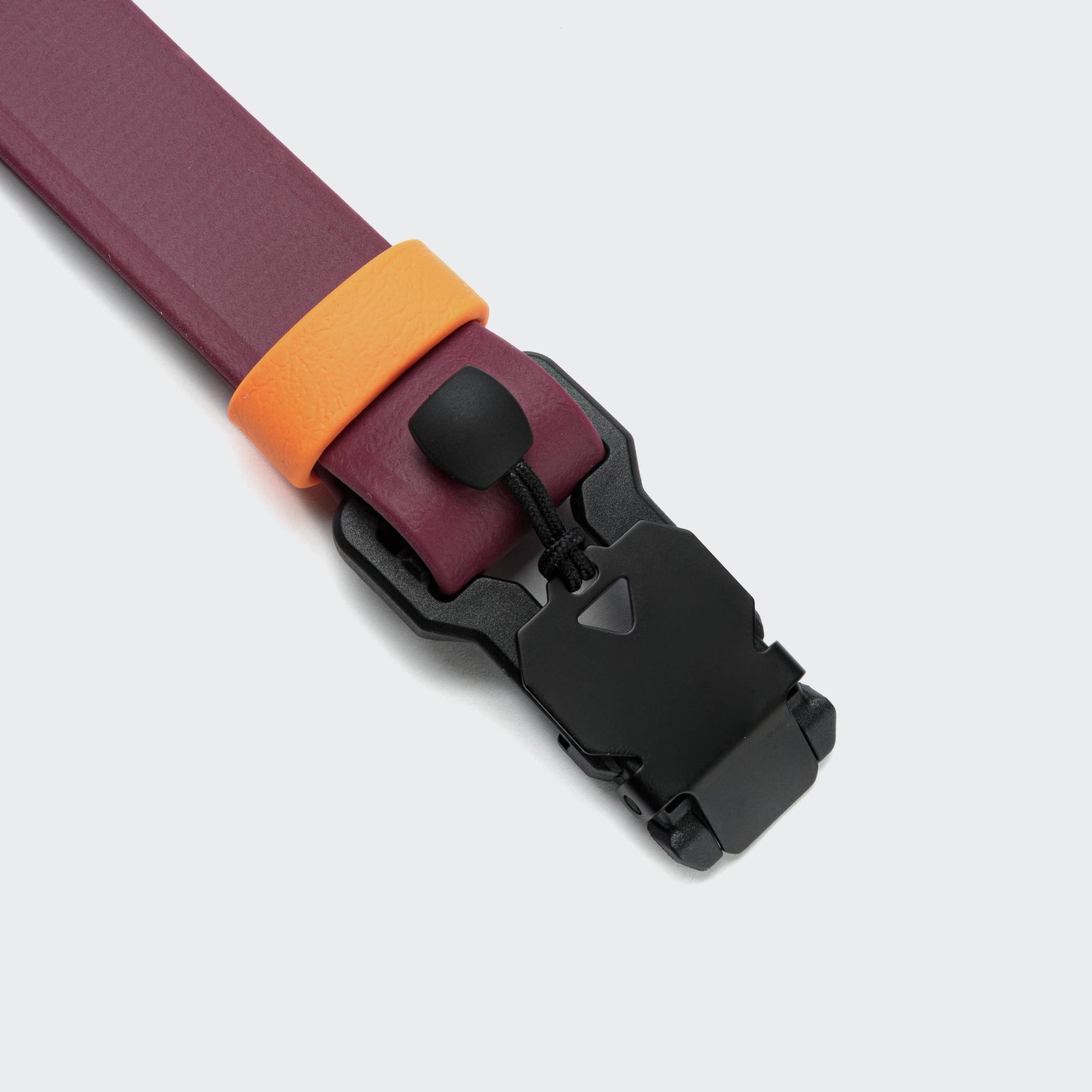 Hundehalsband Ipanema  BioThane Magenta-Orange