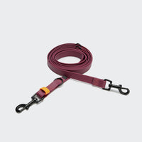 Hundeleine Ipanema BioThane Magenta-Orange