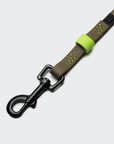 Schleppleine Ipanema BioThane Olive-Neongrün
