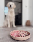 Ne&no® Anti-Schlingnapf / Schleckschale für Hunde & Katzen: Stone Grey