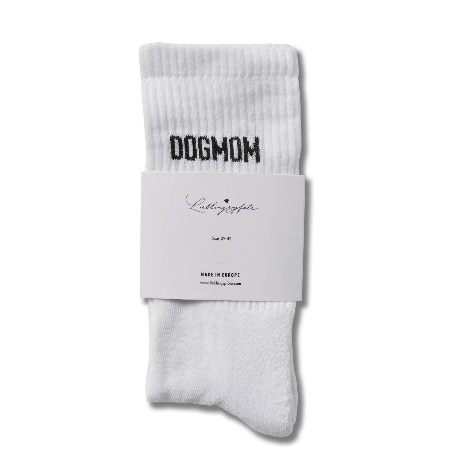 DOGMOM - SOCKEN WEISS: 39-42