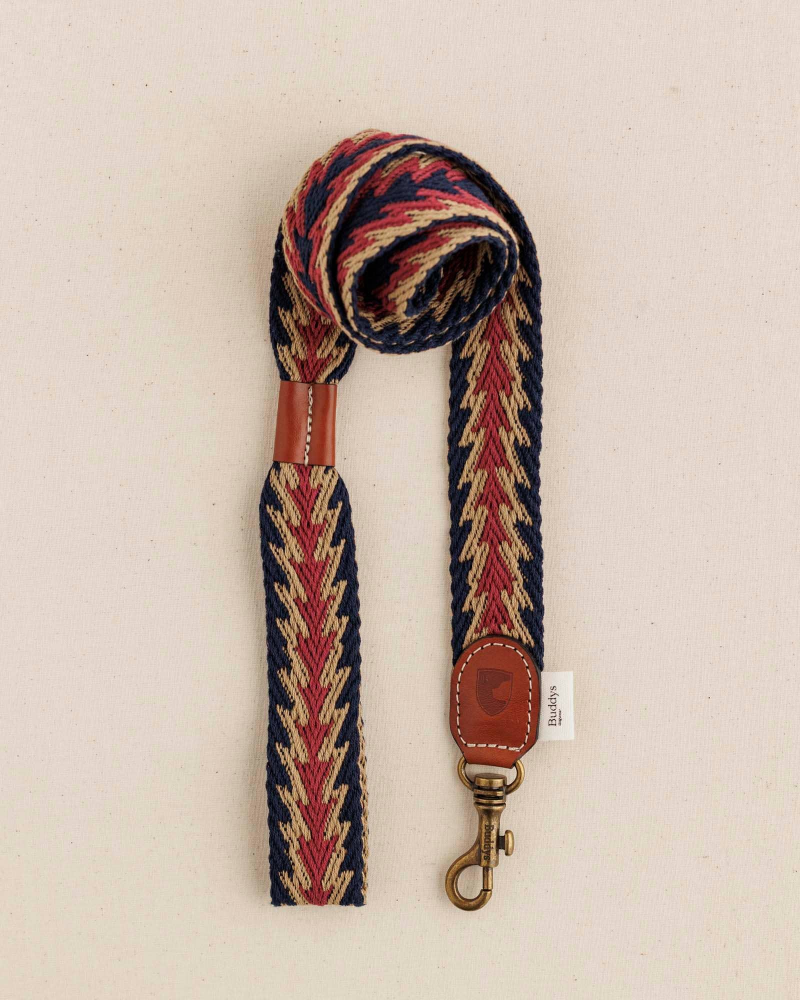 Hundeleine Peruvian Arrow Blue