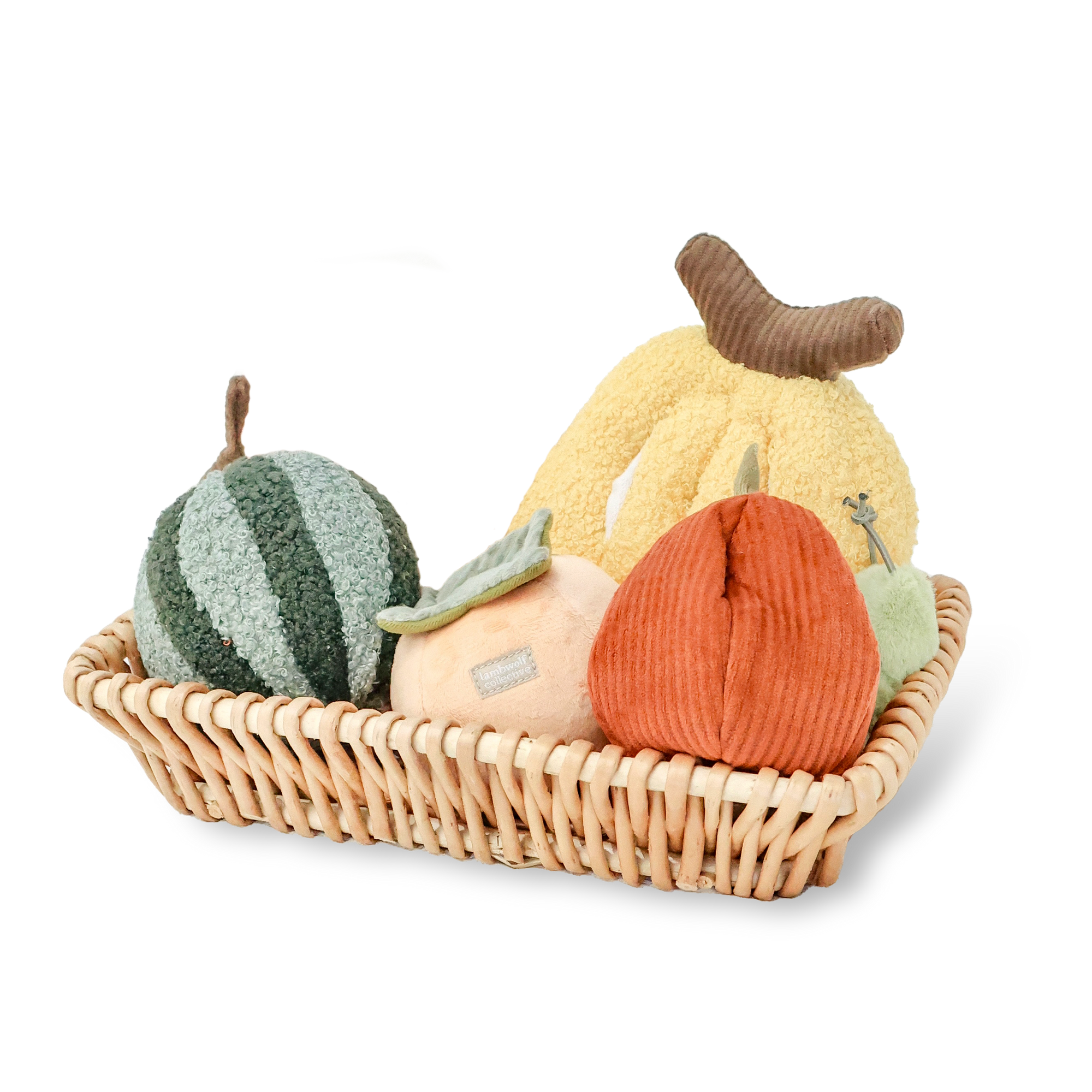 Hundespielzeug Früchte Set