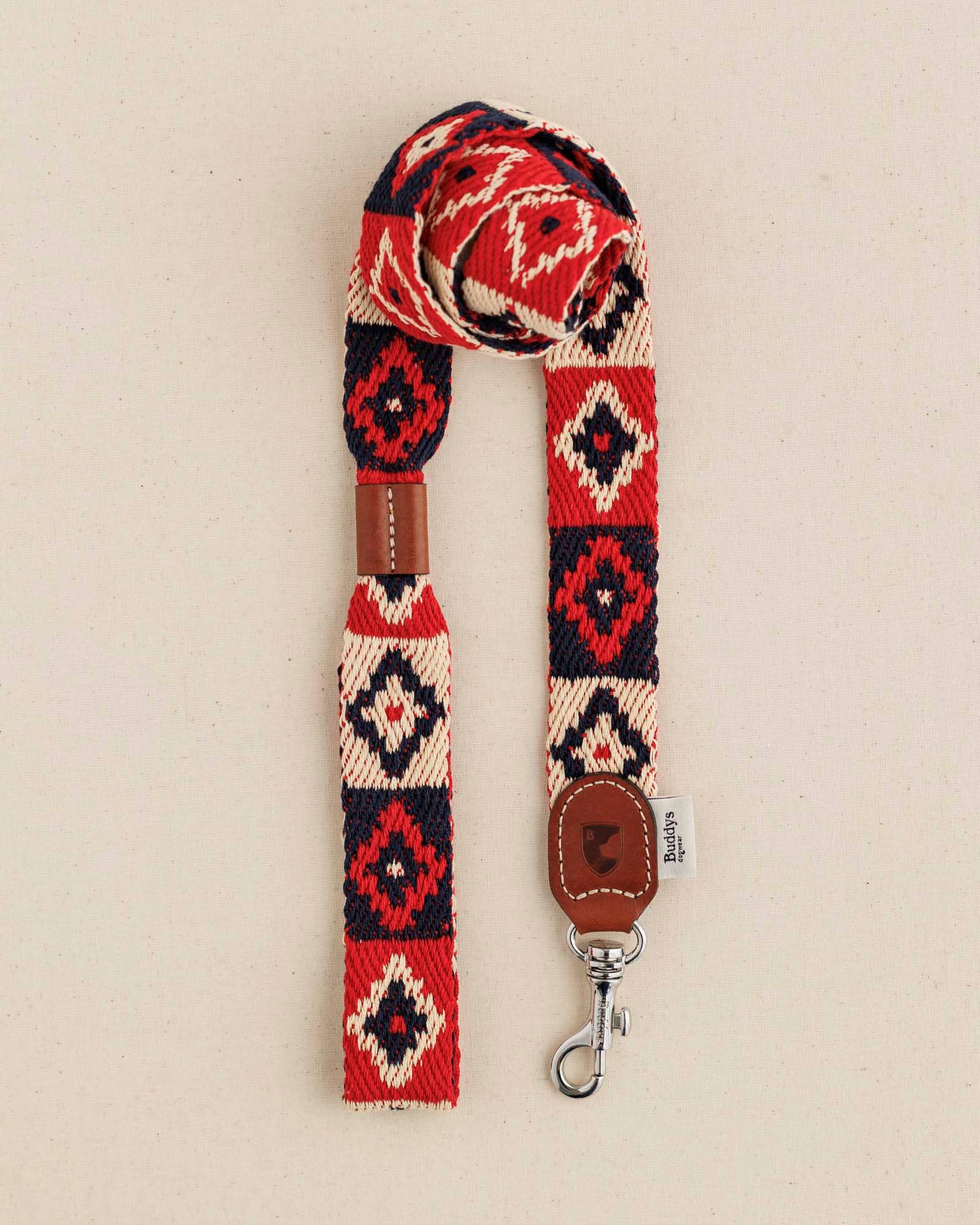 Hundeleine Peruvian Indian Red