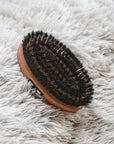 Brush short hair