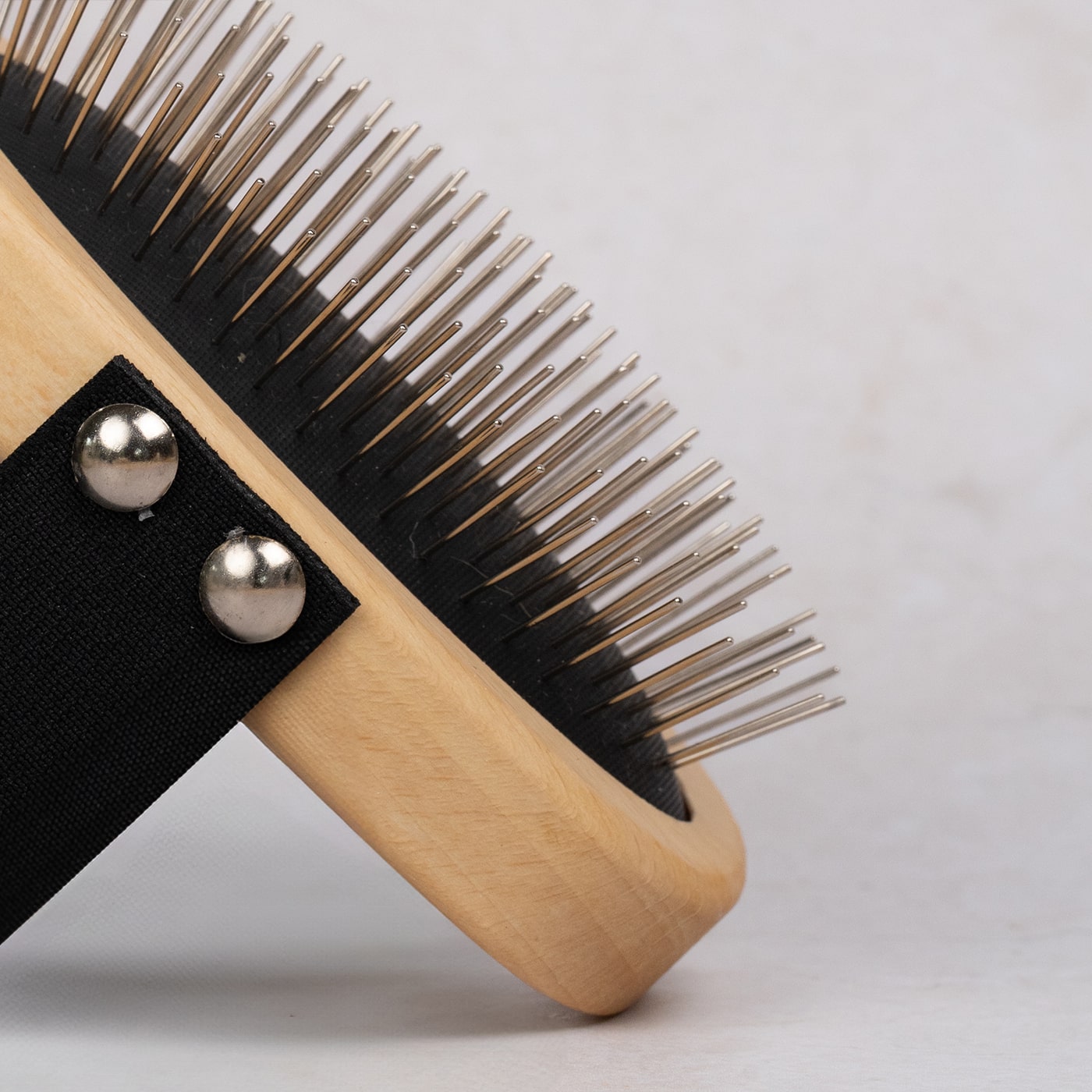 Brush long hair