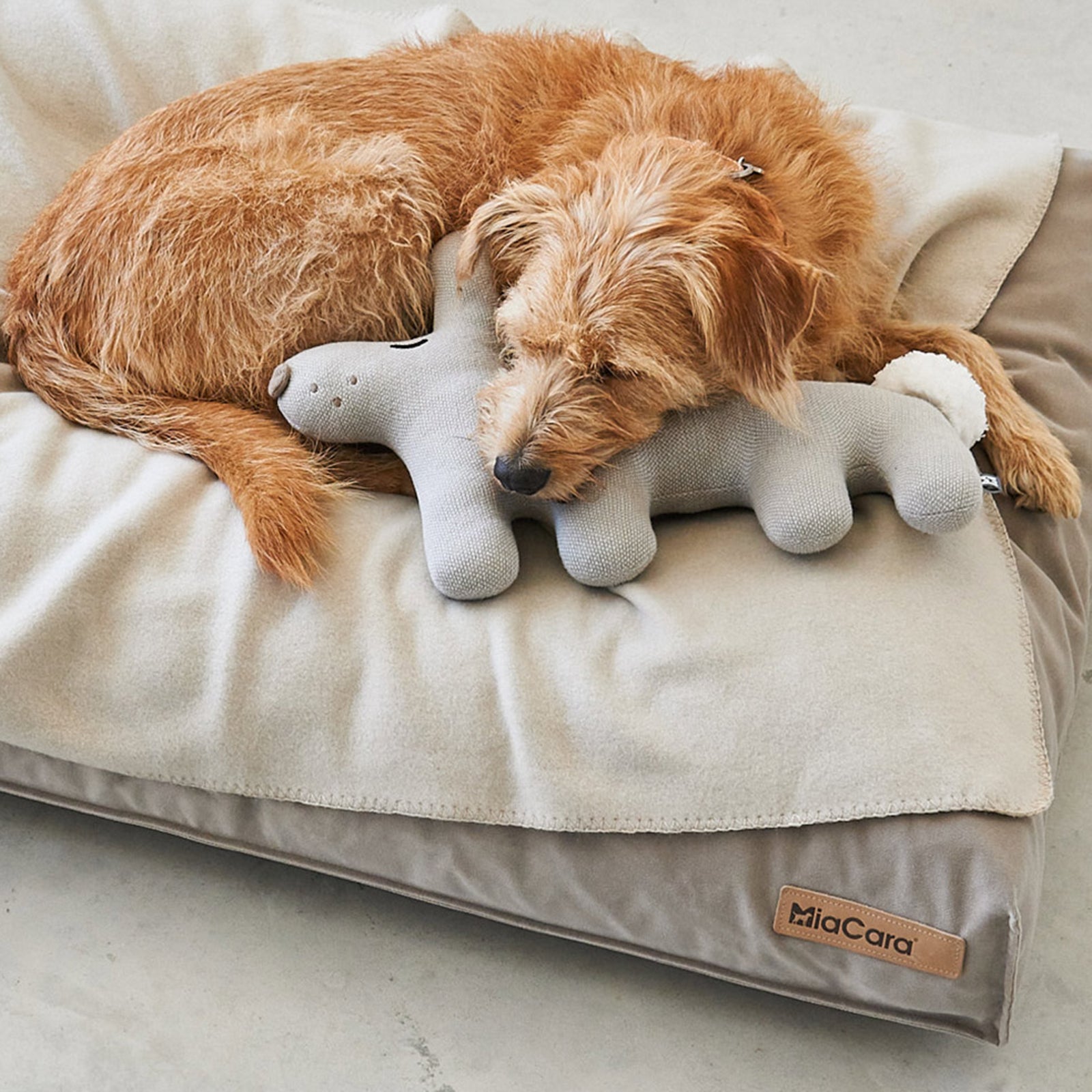 Soft toy Bosco rabbit grey