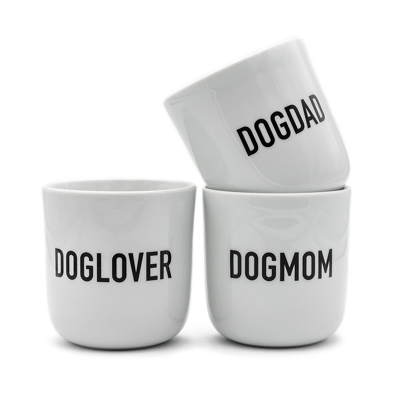 Tasse DOGDAD weiss