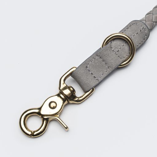 Hundeleine Ravello Taupe / hellgrau