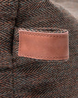 Dog bed Sleepy Herringbone Brown