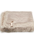 Fur throw Föra Cappuccino