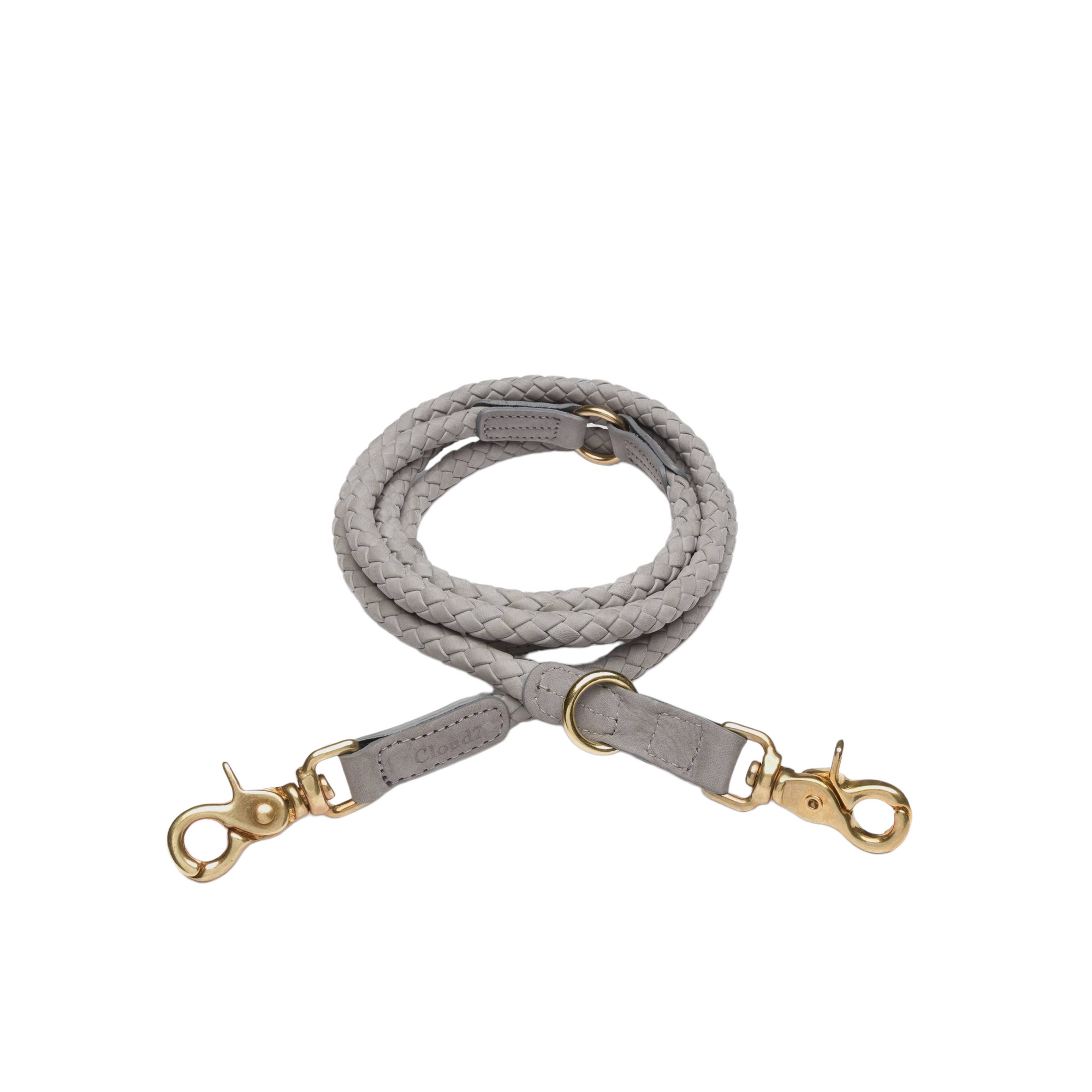 Hundeleine Ravello Taupe / hellgrau